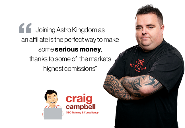 Craig Campbell Astro Kingdom ambassador